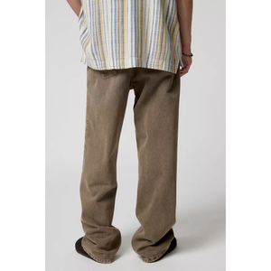 Pantalones Vaqueros de Moda para Hombre, Corte Holgado, Estilo Vintage, para Invierno, Verano y Primavera, Transpirables, Lavados, Desgastados, Casuales, Estilo Urbano, OEM - Product Image 3