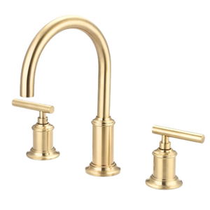 Robinet de salle de bain moderne en laiton LFB0015, écologique, à installation par vis, surface électroplaquée, nettoyage facile - Product Image 1