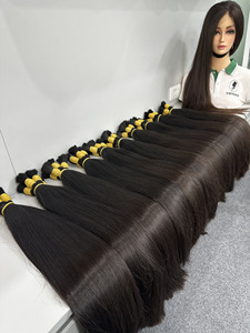 บริษัท ท็อป 1 โฮลเซล ดรีม แฮร์ ทูพี คอร์ป รุ่น T05 ผมแท้เวียดนาม 100% ความยาว 40 นิ้ว แบบตรงธรรมชาติ ซุปเปอร์ดับเบิ้ลดรอน ผลิตด้วยเครื่องจักร น้ำหนัก 100 กรัม - Product Image 3