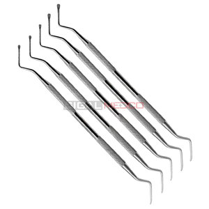 5 Lucas <b>Bone</b> Curette Set #84 #85 #86 #87 #88 Double Ended Dental <b>Surgical</b> Medic <b>Instruments</b> German Stainless Steel Bulk Supplier - Product Image 4