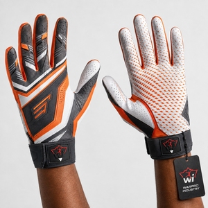 Gants de football américain, construction flexible, sensation confortable, excellente adhérence, soutien pour l'entraînement et les matchs - Product Image 6