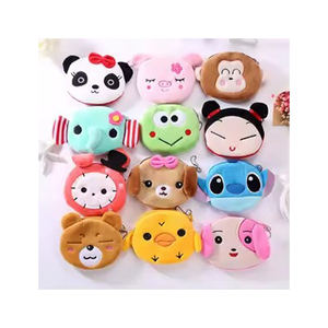 <b>Cute</b> Koala Plush Keychain 3D Cartoon Soft Toy Faux Fur Pendant Decor Gray And Brown Color - Product Image 3
