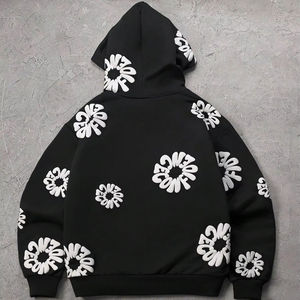 เสื้อฮู้ดดี้โอเวอร์ไซส์พรีเมียมสำหรับผู้ชาย สไตล์สตรีทแวร์ลำลอง เหมาะสำหรับออกกำลังกาย ผ้าเนื้อหนา ใส่สบายในฤดูหนาว ทรงทันสมัย - Product Image 1