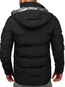 Blouson d'hiver matelassé pour homme, design personnalisé avec logo, vêtement d'extérieur thermique léger pour les fournisseurs de vêtements mondiaux - Product Image 3