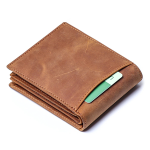 Cartera de Cuero de Lujo Personalizada, Suministro Directo de Fábrica, Diseño Compacto y Ligero, Cartera para Hombre de Primera Calidad, Tendencia de Moda - Product Image 3