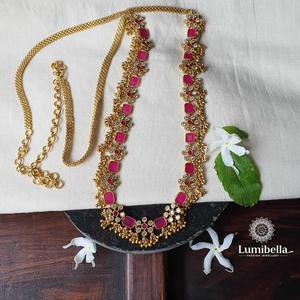 18K Gold Plated Trendy Body Chain Jewelry-Hip Waist Chest Chain - Product Image 1
