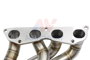 Выпускной коллектор MATCHWAY Performance SIDEWINDER TURBO с фланцем T3 44 мм WG для Honda K20 K24 V1.5 - Product Image 5