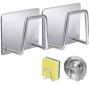Classic Design Stainless Steel Sink Sponge holder Dishwashing Cloth and Faucet <b>Storage</b> <b>Rack</b> At Hot Selling Sale - Product Image 2