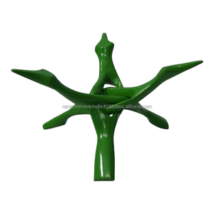 Soporte de Metal Artístico para Esculturas, Soporte de Exhibición Contemporáneo Hecho a Mano para Decoración de Mesa de Sala de Estar u Oficina - Product Image 1