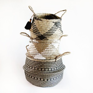 Great quality woven straw <b>basket</b> wholesale factory direct price handmade seagrass storage <b>baskets</b> - Product Image 1