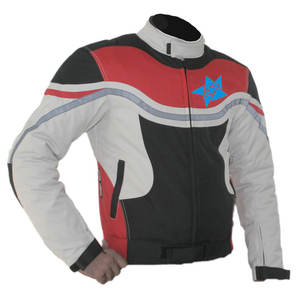 เสื้อแจ็คเก็ตสำหรับนักแข่งมอเตอร์ไซค์มืออาชีพ ป้องกันลม หลายสี ปรับแต่งชื่อทีมได้ อุปกรณ์สำหรับนักขี่มอเตอร์ไซค์ พร้อมแผ่นป้องกันที่ถอดออกได้ - Product Image 5