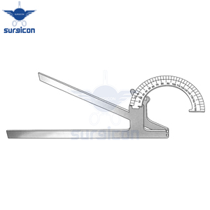 Calibrador de Gonioángulo Moeltgen (24 cm / 9-1/2 Pulgadas), Flexómetro Plegable de Precisión, Instrumento Ortopédico para Medir Articulaciones - Product Image 5