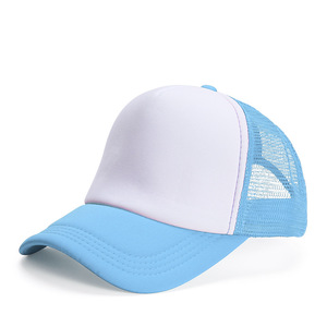 Custom 5 Panel 3D Embroidery Logo Printed Sports Cap Mesh Caps <b>Hat</b> for Outdoor Activities Fashionable Foam Puff Print Trucker - Product Image 5
