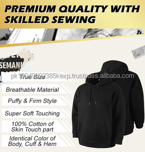 Sweat à capuche en polaire vierge Sweats à capuche surdimensionnés à boutons épais Sweat à capuche ample personnalisé lourd - Product Image 6