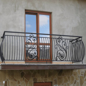 Charming Wrought <b>Iron</b> Balcony Railing Masterpieces That Offer Unmatched Weather Resistance and Grand Aesthetic Visual Appeal. - Product Image 3