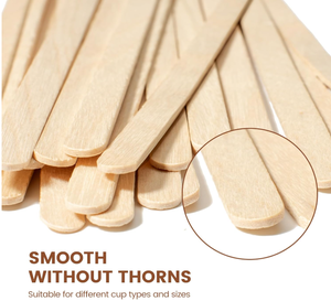 Eco-Friendly Wooden Coffee <b>Stirrers</b> – Disposable Natural Wood Stir Sticks for Coffee, Tea & Beverage - Product Image 3