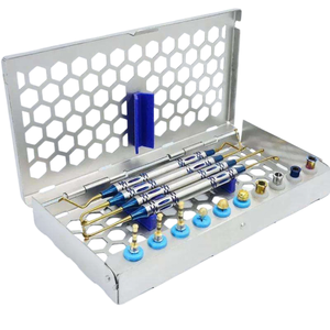 DERMISPRO INSTRUMENTS Dask Dentium Kit de Implantes Manuales Reutilizables de Acero Inoxidable para Levantamiento de Seno Maxilar, Certificado CE - Product Image 1