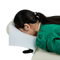 Housse jetable en papier PE pour repose-tête de table de massage, imperméable, pour spa et salon de beauté