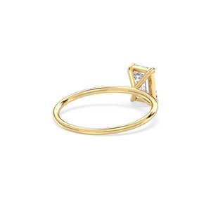 Bague de mariage et d'anniversaire REYES au design classique en argent sterling 925 avec moissanite certifiée GRA, cadeau de luxe, bijoux fins OEM ODM - Product Image 4