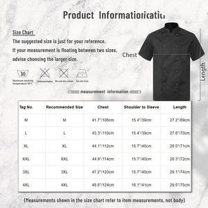 Vêtements de cuisine personnalisés unisexes écologiques en coton blanc, uniformes de restaurant, vestes de chef, tailles plus grandes, chemise de chef confortable - Product Image 2