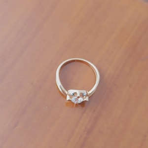 18K Solid Gold Diamond Solitaire <b>Ring</b> <b>Split</b> Shank Floral Prong Setting Elegant Engagement Wedding <b>Ring</b> for Women Jewelry Gift - Product Image 5