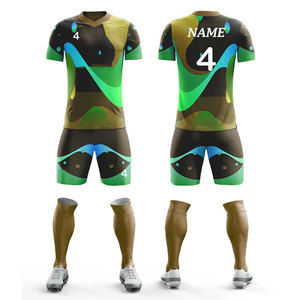 Nueva Ropa Deportiva Personalizada de Alta Calidad, Uniforme de Fútbol para Verano, Diseño Múltiple, Impresión Digital, Uniforme de Fútbol para Adultos - Product Image 1