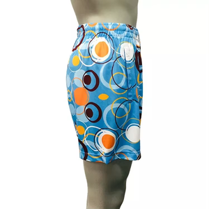 Pantalones cortos deportivos de malla para hombre, pantalones cortos de gimnasio estampados para hombre, fabricante de ropa deportiva con logotipo personalizado OEM ODM - Product Image 3