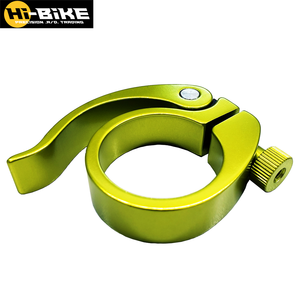 Abrazadera de liberación rápida de aleación para bicicletas OEM 38,1mm-42mm Diámetro de gran tamaño Aluminio 6061 Color anodizado QR Fácil instalación - Product Image 1