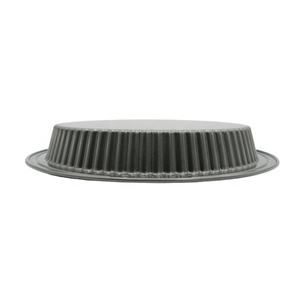 Moule à tarte rond de 26 cm, en acier épais avec une large poignée. Revêtement antiadhésif de qualité supérieure, idéal pour la pâtisserie maison - Product Image 4