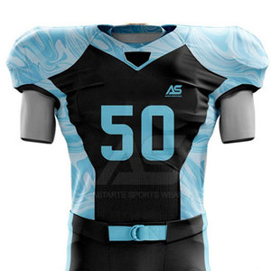 Vêtements de sport, couleur unie, respirant, uniforme de football américain, léger, design personnalisé, uniforme de football américain - Product Image 3