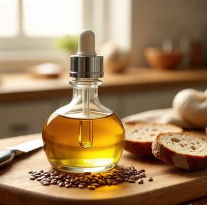 Aceite Portador de Linaza 100% Puro Orgánico Prensado en Frío - Aceite Esencial Natural a Granel al por Mayor - Product Image 3