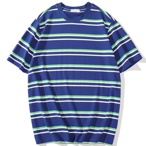Camiseta de Manga Corta Blanca Casual para Hombre de Secado Rápido, 100% Algodón, Anti-Pilling, Cuello Redondo, Color Sólido, Corte Regular - Product Image 1