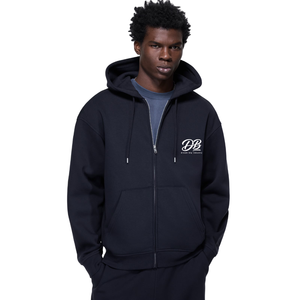Wholesale Loose Fit <b>Zip</b> Through Hoodie Soft Cotton Full <b>Zip</b> <b>Hooded</b> Jacket Custom Logo Bulk Apparel Manufacturer - Product Image 1