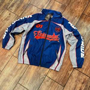 Custom Men's Lightweight Windbreaker Jacket and Shorts <b>Set</b> Cotton Blend Streetwear Plus Size Autumn Tracksuit - Product Image 5