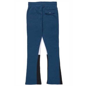 <b>Men</b> Stacked Flare Pants Breathable Structure for Comfort Activities Durable Cotton Material Windproof Eco-Friendly <b>Stretch</b> - Product Image 2