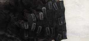 ผมแท้จากอินเดียแบบ Remy  ทรง Jerry Curl  แบบคลิปต่อผม  เย็บสองชั้น  น้ำหนัก 100 กรัม  ขายส่งแบบแพ็ค - Product Image 6