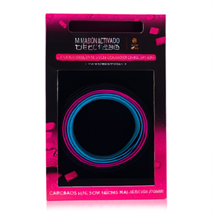 Fascia per capelli Mnj da 3,0 cm, colorata, 12 pezzi, per acconciature - Product Image 3