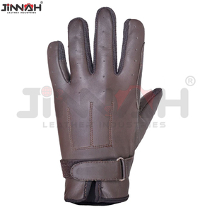 Gants d'équitation en cuir de chèvre 100% véritable, parmi les plus vendus, personnalisés, à doigts complets, haute performance, pour hommes - Product Image 2