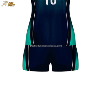 Uniforme deportivo de voleibol para hombre y mujer, ropa de voleibol transpirable, sublimación personalizada - Product Image 6