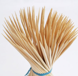 Brochettes en bambou en gros, bâtonnets en bois naturel pour grillades et plats barbecue - Product Image 6