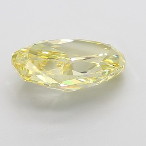 Diamante Suelto de Corte Ovalado de 8.02 Ct, Color Amarillo Intenso Fantasía, Claridad VVS2, Corte Excelente, Diamante Certificado para Joyería de Lujo - Product Image 2