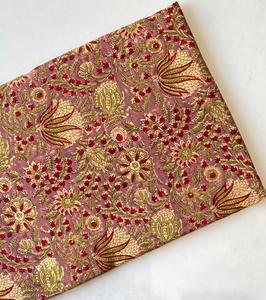 Tissu en coton uni imprimé au bloc, le plus vendu, écologique, de poids moyen, pour rideaux, confection de robes, sacs faits main, housses pour garçons - Product Image 1