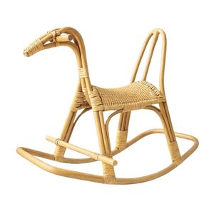 Chaise à bascule en rotin pour enfants, mobilier de chambre d'enfant, chaise de jeu de haute qualité, vente en gros - Product Image 2