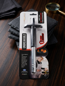 Encendedor de gas para cocina, encendedor de chispa para cocina, encendedor de gas para estufa, encendedor de gas piezoeléctrico, encendedor de gas manual con botón pulsador de acero inoxidable - Product Image 1