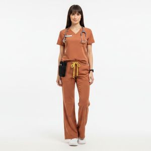 High Quality Wholesale Scrubs <b>Set</b> Custom Logo Breathable Medical Uniform Comfortable Hospital Workwear Nurse Scrubs <b>Set</b> - Product Image 3