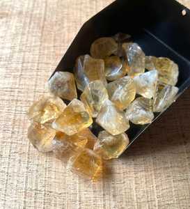 Natural Citrine <b>Crystal</b> Pieces Polished Yellow Quartz Gemstone Smooth Healing Stones For Decor Jewelry Wholesale Bulk - Product Image 4