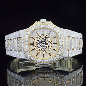 Reloj de Pulsera Automático con Diamantes Naturales, Reloj de Lujo con Brazalete, Edición de Regalo de Fábrica Premium Personalizada - Product Image 3