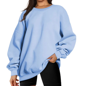 Sudaderas de Moda para Mujer, Talla Grande, Personalizadas, Transpirables, 100% Algodón, Manga Larga, con Diseño Personalizado para Venta en Línea - Product Image 1