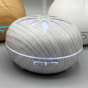 Difusor de aroma y humidificador de aire personalizado con acabado en madera ABS - Product Image 2