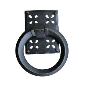 Nuevo Timbre de Puerta de Hierro con Diseño Decorativo en Forma de Flor, Recubierto de Polvo, para Decoración, Regalos, Puertas y Portones de Jardín - Product Image 2